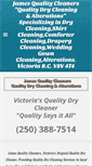 Mobile Screenshot of jamesqualitycleaners.com