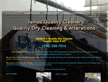 Tablet Screenshot of jamesqualitycleaners.com